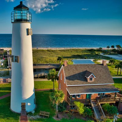 Cape St. George Lighthouse, Museum, & Gift Shop near St. George Island in St. George Island, FL