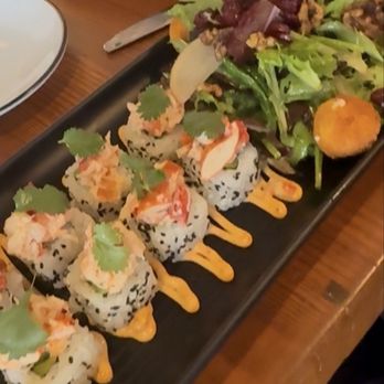 The Courthouse Club - Sushi and Salad combo - American Near Me - Noblesville, Indiana The Courthouse Club - Sushi and Salad combo - American Near Me - Noblesville, Indiana