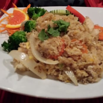 Thai Ruby - Chicken fried rice cooked to perfection. - Thai Near Me - Tampa, Florida Thai Ruby - Chicken fried rice cooked to perfection. - Thai Near Me - Tampa, Florida