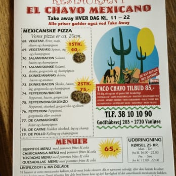 El Chavo Mexicano - Mexican Near Me - Vanløse, 84 El Chavo Mexicano - Mexican Near Me - Vanløse, 84