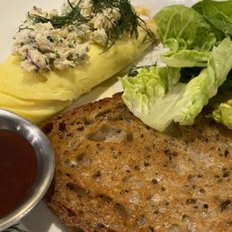 French Omelet - Crab Salad (DD)salad