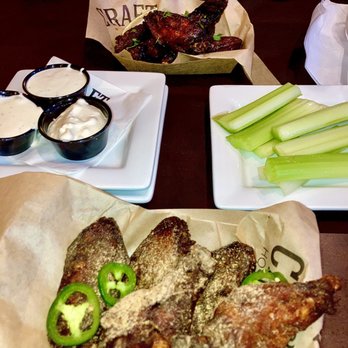 Pub 819 - Tequila Lime (top) and Jalapeno Dry Rub (bottom) Bone In Wings - Cocktail Bars Near Me - Hopkins, Minnesota Pub 819 - Tequila Lime (top) and Jalapeno Dry Rub (bottom) Bone In Wings - Cocktail Bars Near Me - Hopkins, Minnesota