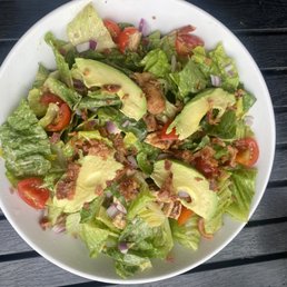 BLT salad comes with honey Dijon vinaigrette