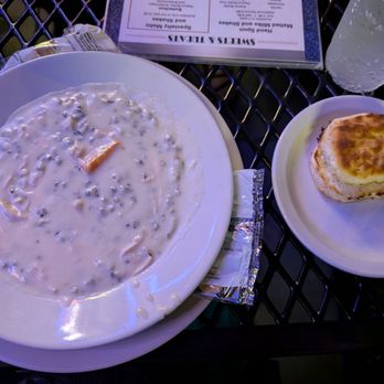 The Nicollet Diner - Chicken and rice soup and biscuit. - Diners Near Me - Minneapolis, Minnesota