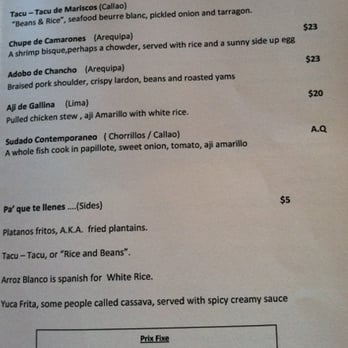 Pucquio - Second Course Menu - Peruvian Near Me - Oakland, California Pucquio - Second Course Menu - Peruvian Near Me - Oakland, California