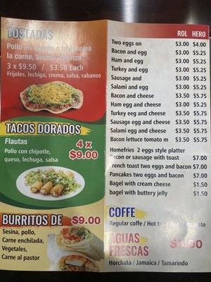 Menu photo 1 Tacos Locos Deli New York, NY