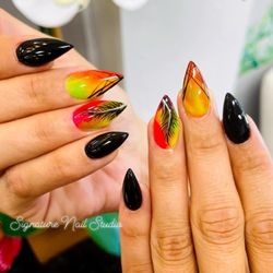 Signature Nail Studio - Acrylic with gel polish