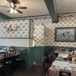 Inside the restaurant