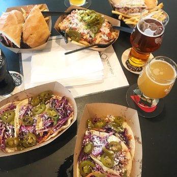 Liquid Mechanics Brewing - Food from the Butcher and the Blonde + some delicious beers! - Breweries Near Me - Lafayette, Colorado Liquid Mechanics Brewing - Food from the Butcher and the Blonde + some delicious beers! - Breweries Near Me - Lafayette, Colorado