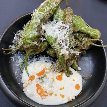 The Bohemian Gardens - Blistered shishito pepper salad - Venues & Event Spaces Near Me - Omaha, Nebraska The Bohemian Gardens - Blistered shishito pepper salad - Venues & Event Spaces Near Me - Omaha, Nebraska
