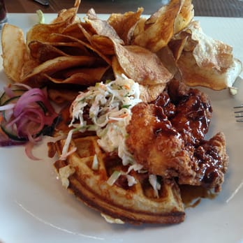 Four Friends Kitchen - Good grub but small portion for the price. Way too many chips! - Southern Near Me - Denver, Colorado