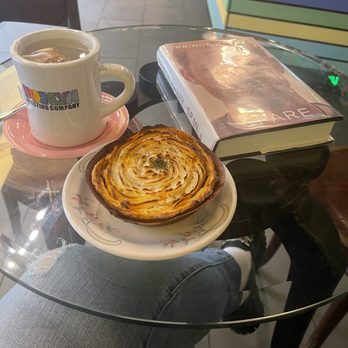 Brooklyn Roasting Company - a plate of food and a cup of coffee - Coffee & Tea Near Me - Brooklyn, New York