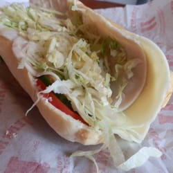 Jimmy John's - Turkey and Cheese Sub with avodado--super yummy!