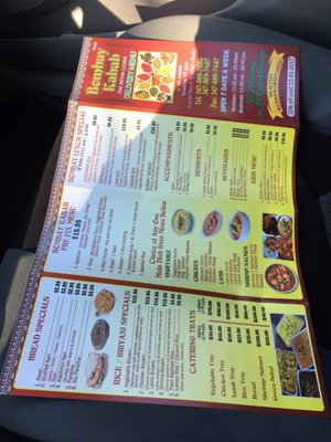Menu photo 2 Bombay Kabab Brooklyn, NY Menu photo 2 Bombay Kabab Brooklyn, NY