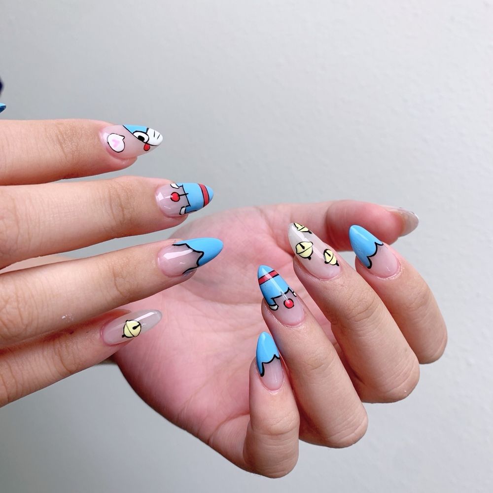 Doraemon Nails By Crystal Doraemon Nails By Crystal