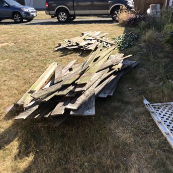 DS Pro Deck and Fence - "We gave you a discount that's why we didn't take the wood" - Landscaping Near Me