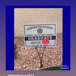 Impress By Print - Class of 2020 sign, thank you! We love it!