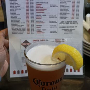 Danny's On Douglas - A pint of Hacker Pschorr beer. - American Near Me - Elgin, Illinois Danny's On Douglas - A pint of Hacker Pschorr beer. - American Near Me - Elgin, Illinois