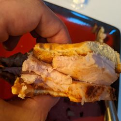 GQue BBQ - The sliced turkey sandwich is awesome
