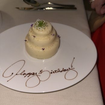 Four Twenty Five by Jean-Georges - Olive oil cake with lemon icing - American Near Me - New York, New York Four Twenty Five by Jean-Georges - Olive oil cake with lemon icing - American Near Me - New York, New York