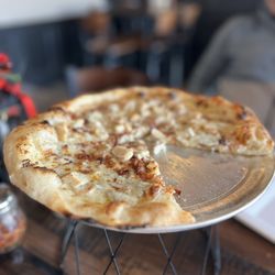 South Of Shaw Beer Company - Love the crust of my chicken, bacon pizza.