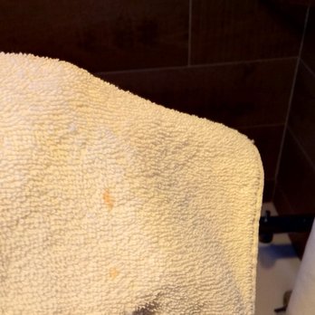 Ireland's Rustic Lodges - The towels in the room were so gross, I called the office and requested new ones. They were covered in hairs & flecked with orange stains. - Hotels Near Me - Gold Beach, Oregon Ireland's Rustic Lodges - The towels in the room were so gross, I called the office and requested new ones. They were covered in hairs & flecked with orange stains. - Hotels Near Me - Gold Beach, Oregon