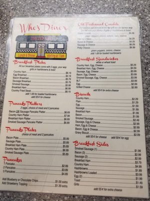 Menu photo 6 Who's Diner Alexander City, AL Menu photo 6 Who's Diner Alexander City, AL
