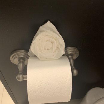Cypress Clean Team - Toilet paper rose-so thoughtful and lovely! - Home Cleaning Near Me - Cypress, Texas