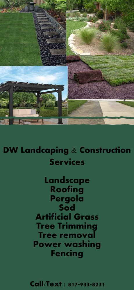 Slide of DW landscaping & Construction