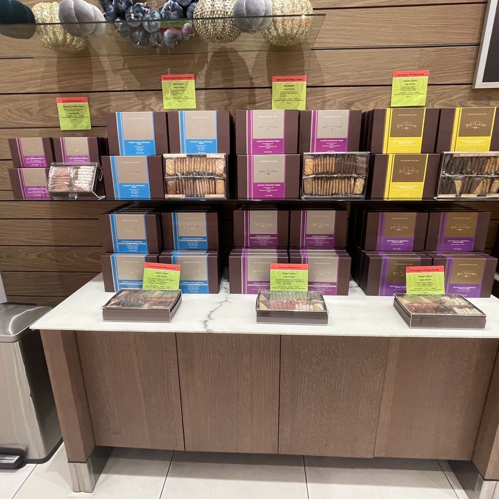Big Island Candies - huge assortment of chocolate dipped shortbread cookies - Chocolatiers & Shops Near Me - Honolulu, Hawaii