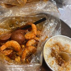 Shrimp (No Head) Steamed Rice