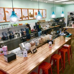 Tropical Smoothie Cafe - Colorful and clean interior