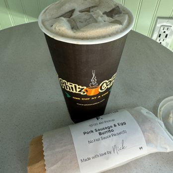 Philz Coffee - Philtered Soul and Pork Sausage & Egg Burrito - Coffee & Tea Near Me - Castro Valley, California Philz Coffee - Philtered Soul and Pork Sausage & Egg Burrito - Coffee & Tea Near Me - Castro Valley, California