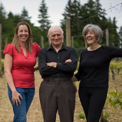 Venturi-Schulze Vineyards - Michelle Schulze, Giordano & Marilyn Venturi in Spring