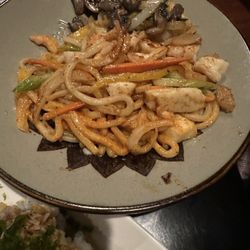 Benihana - Little Rock - 1/5:难吃...唉。海鲜很腥,面条很干,难以下咽