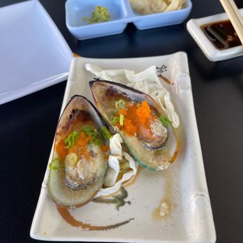 Hon Sushi - Mussels on AYCE menu - Sushi Bars Near Me - Corona, California