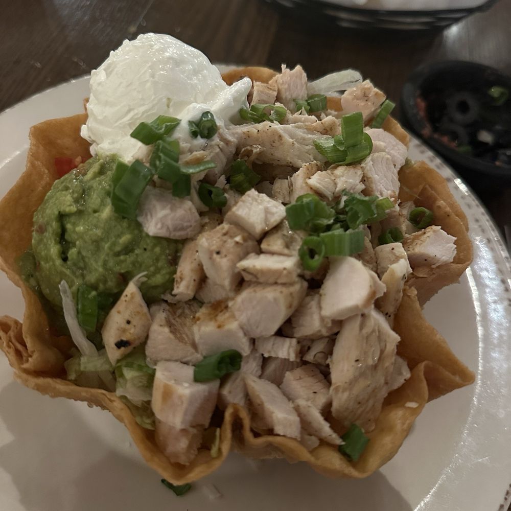 El Adobe - Tostada Salad - Latin American Near Me - San Juan Capistrano, California