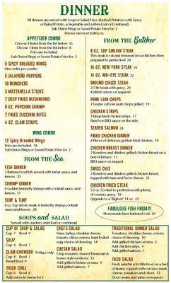Menu photo 7 Triple Tree Restaurant & Lounge Sam's Valley, OR