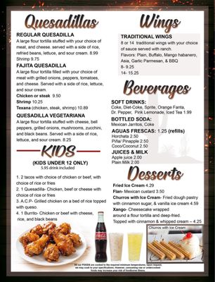 Menu photo 5 Dona Lupes Mexican Restaurant Granite Quarry, NC Menu photo 5 Dona Lupes Mexican Restaurant Granite Quarry, NC
