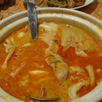 Malay Restaurant - really messy curry squid stew - Malaysian Near Me - Flushing, New York Malay Restaurant - really messy curry squid stew - Malaysian Near Me - Flushing, New York