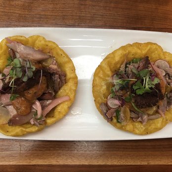 Chaak Kitchen - Salbutes: pato ahumado - Cocktail Bars Near Me - Tustin, California Chaak Kitchen - Salbutes: pato ahumado - Cocktail Bars Near Me - Tustin, California