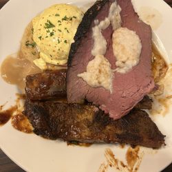 The Mill Craft Bar & Kitchen - Edmonton - Ribs, Prime rib and Eggs Benedict from the weekend brunch