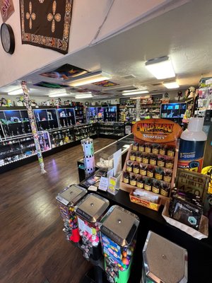 Lots of options - Our Store carries several options for smoking your product in various ways for your Tabacco or essential oil concentrates.