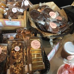 Goodies at the counter Goodies at the counter