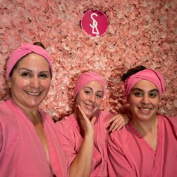 Spa La - All smiles BEFORE we discovered baby roaches in our lockers. We left very disgusted and disappointed after spending all that money. - Skin Care Near Me - Los Angeles, California
