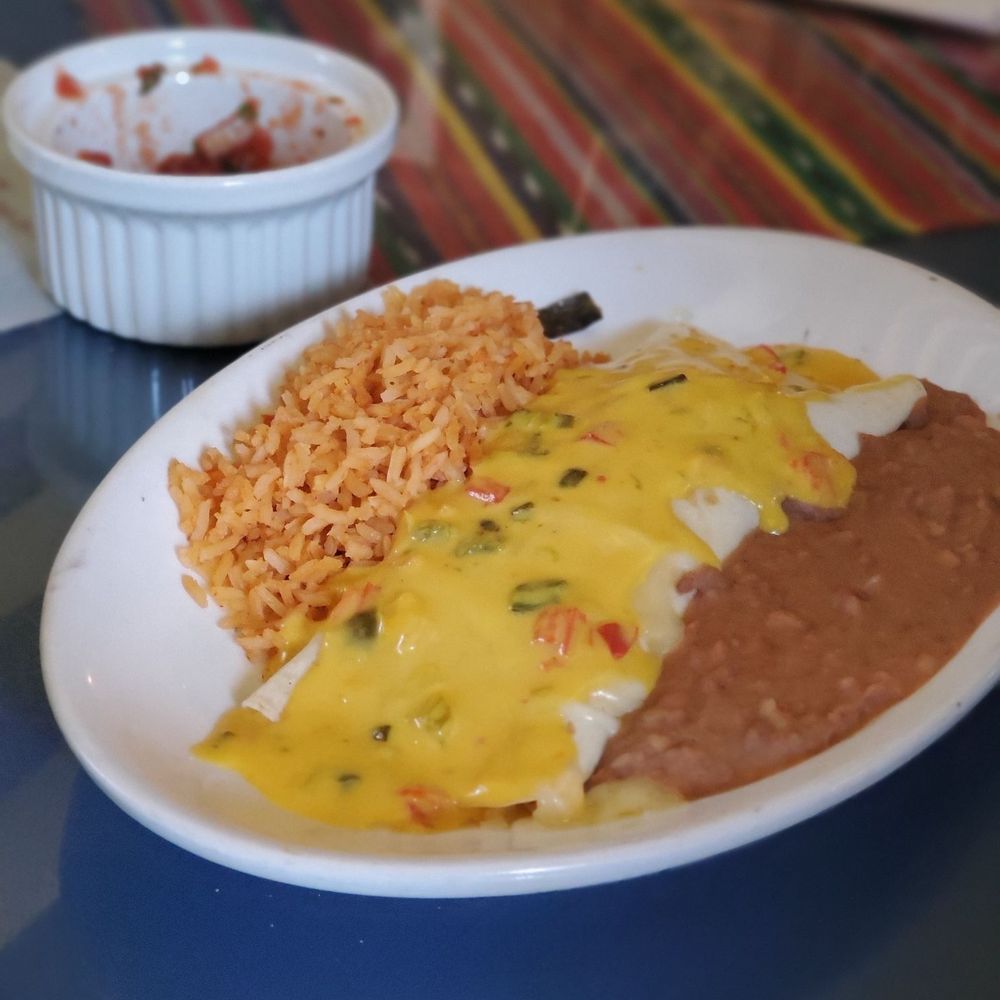 Maya Café & Cantina - Beef Enchilada lunch special - Mexican Near Me - Fishkill, New York