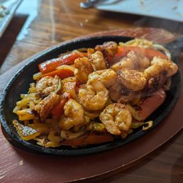 Shrimp fajitas Shrimp fajitas