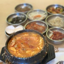Seafood Soft Tofu Soup Seafood Soft Tofu Soup