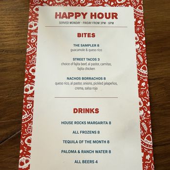 Johnny Ritas - Menu - Mexican Near Me - Houston, Texas