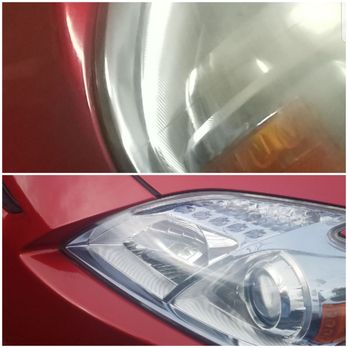 Conejo Valley Auto Body - Finally, the before & after pictures of the surprise polishing of the headlights! It really was the icing on the cake. She looks new! - Body Shops Near Me - Thousand Oaks, California Conejo Valley Auto Body - Finally, the before & after pictures of the surprise polishing of the headlights! It really was the icing on the cake. She looks new! - Body Shops Near Me - Thousand Oaks, California